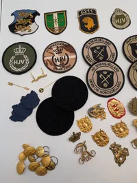 Samling af danske militære effekter, Hjemmeværnet og Hæren