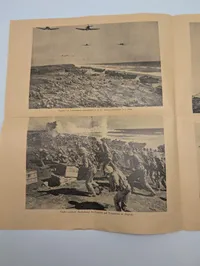 WWII Military Ephemera Lot: Battle of Britain, Iwo Jima, and Invasion Craft