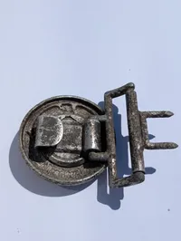 Tysk SS-officers bæltespænde med 'Meine Ehre heißt Treue' motto, original loftrum 