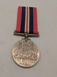British World War II War Medal 1939-1945 with Original Ribbon