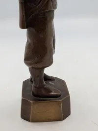 H.F. Agte L'Forge Bronze Statuette af Modstandsmand, 5. Maj 1945
