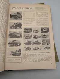 Hjemmeværnet Tidsskrift, fire indbundne årgange 1956-1959