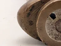 Fransk Model 1886 Lebel Bajonet med Messinggreb og Skede