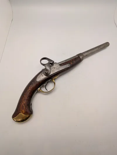  Dansk ringhane pistol model 1848 Kronborg, 2 Dragon regiment 