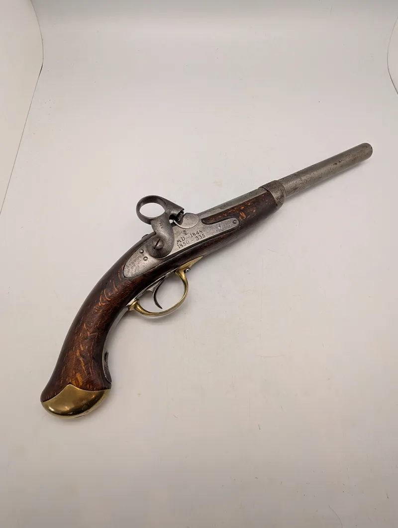  Dansk ringhane pistol model 1848 Kronborg, 2 Dragon regiment 