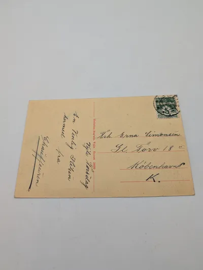 Hvidehus Boglade Vejle Postcard, Udsigt Fra Adas Bænk Randbøldal