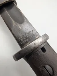 Tysk M1884/98 III Bajonet, Näve-Werke Walter & Co.