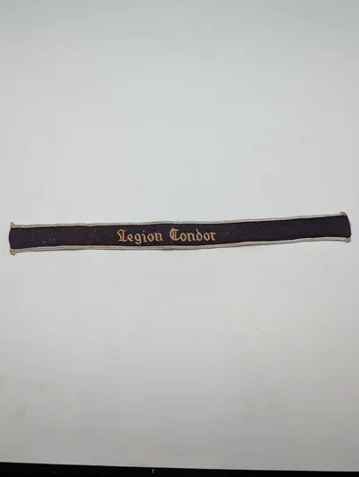 Tysk Luftwaffe Legion Condor Ærmebånd, EFTERKRIGS