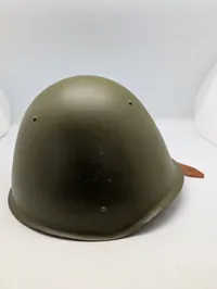Sovjetisk SSh-68 Stålhjelm med Indvendig Stempling