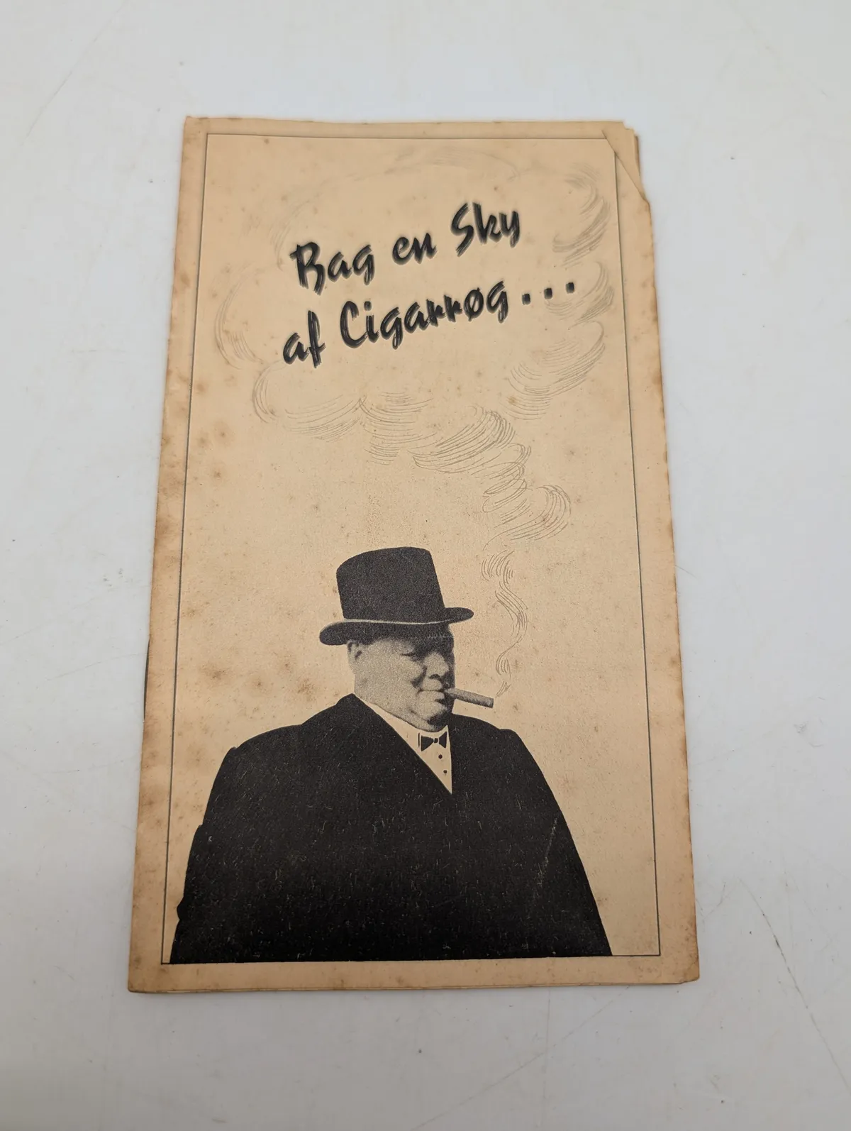Tysk anti-britisk propaganda-pjece, 'Bag en Sky af Cigarrøg', ca. 1941