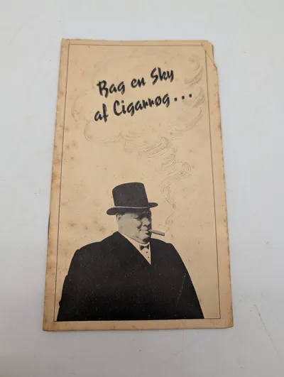 Tysk anti-britisk propaganda-pjece, 'Bag en Sky af Cigarrøg', ca. 1941