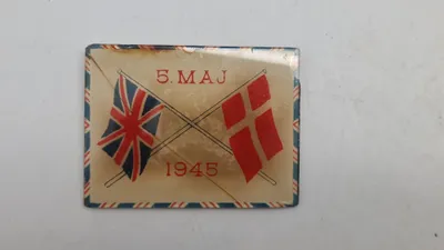 Patriotisk 5 Maj lommespejl, originalt 