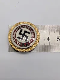 German Golden Party Badge (Goldenes Parteiabzeichen) of the NSDAP, postwar