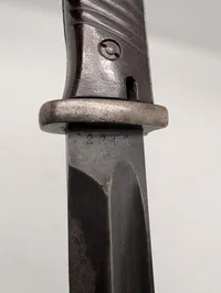 WWII German K98 Bayonet with ddl Maker Mark