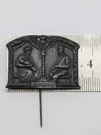 Samling af Østrig-Ungarske Første Verdenskrig Patriotiske Pins og Emblemer