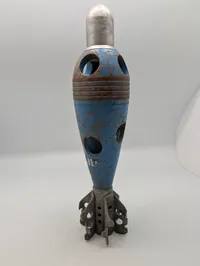 Inert 81 mm M43A1 Mortérgranat Øvelsesammunition