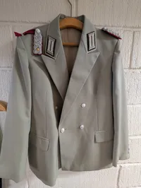 Østtysk NVA Officer Uniformsjakke og Bukser