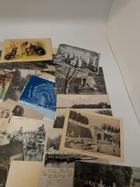 Collection of Vintage Early 20th Century International Postcards  Sendt til Grevinde Hamilton 