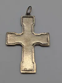 Einar Dragsted Korsvedhæng i 830 Sølv med Evangelistsymboler