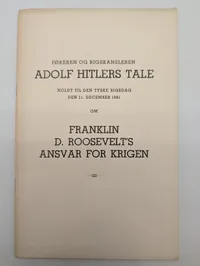 Historisk dansk bog om Danzig-korridor-problemet