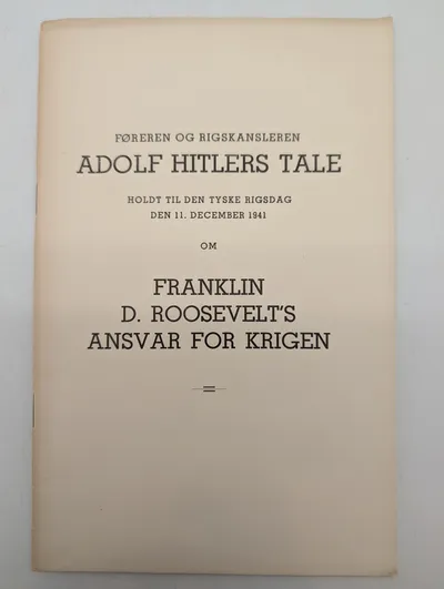 Historisk dansk bog om Danzig-korridor-problemet