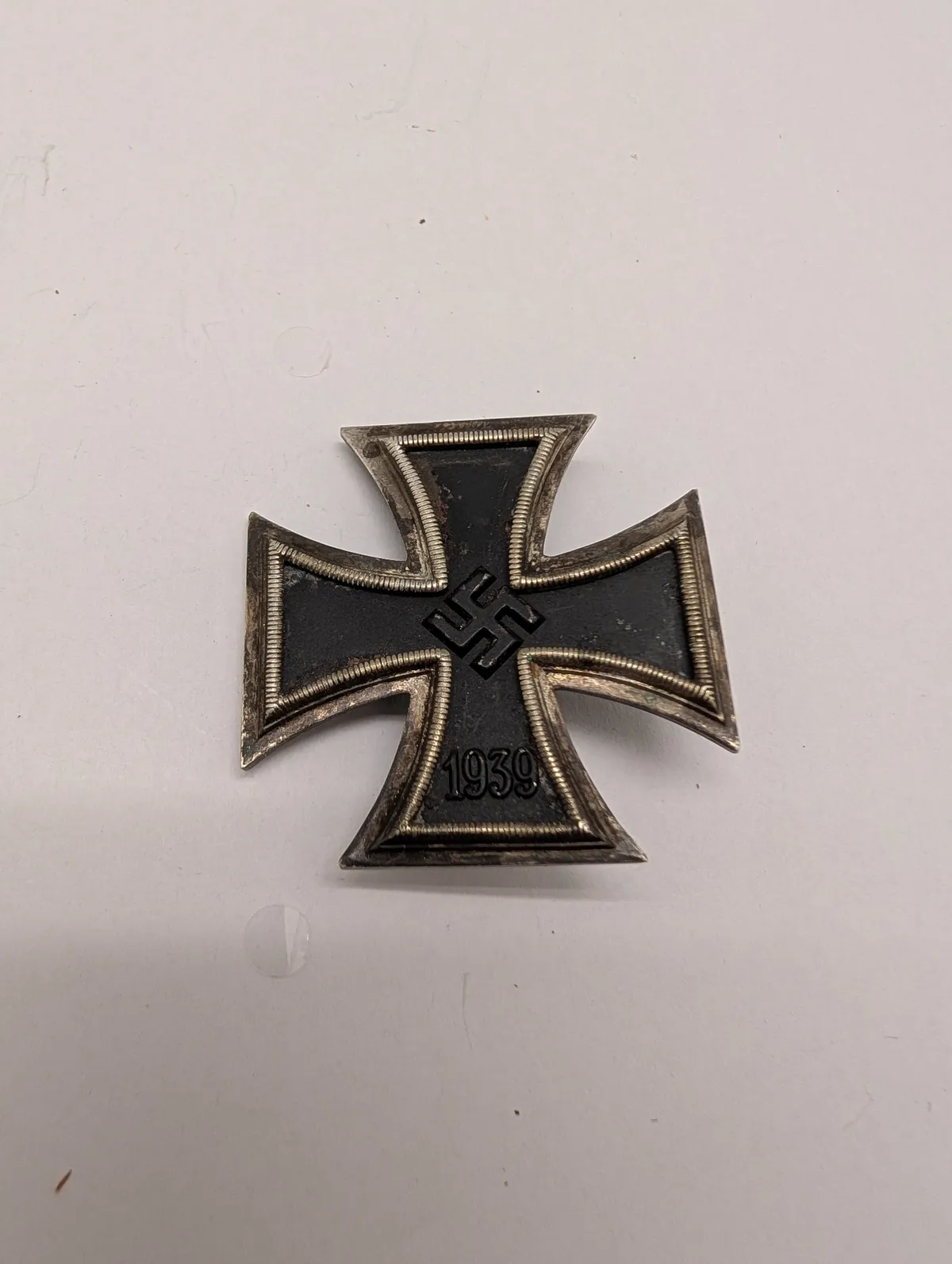 Tysk Jernkors af 1. klasse (EK1) fra 1939, originalt 