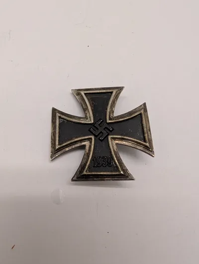Tysk Jernkors af 1. klasse (EK1) fra 1939, originalt 