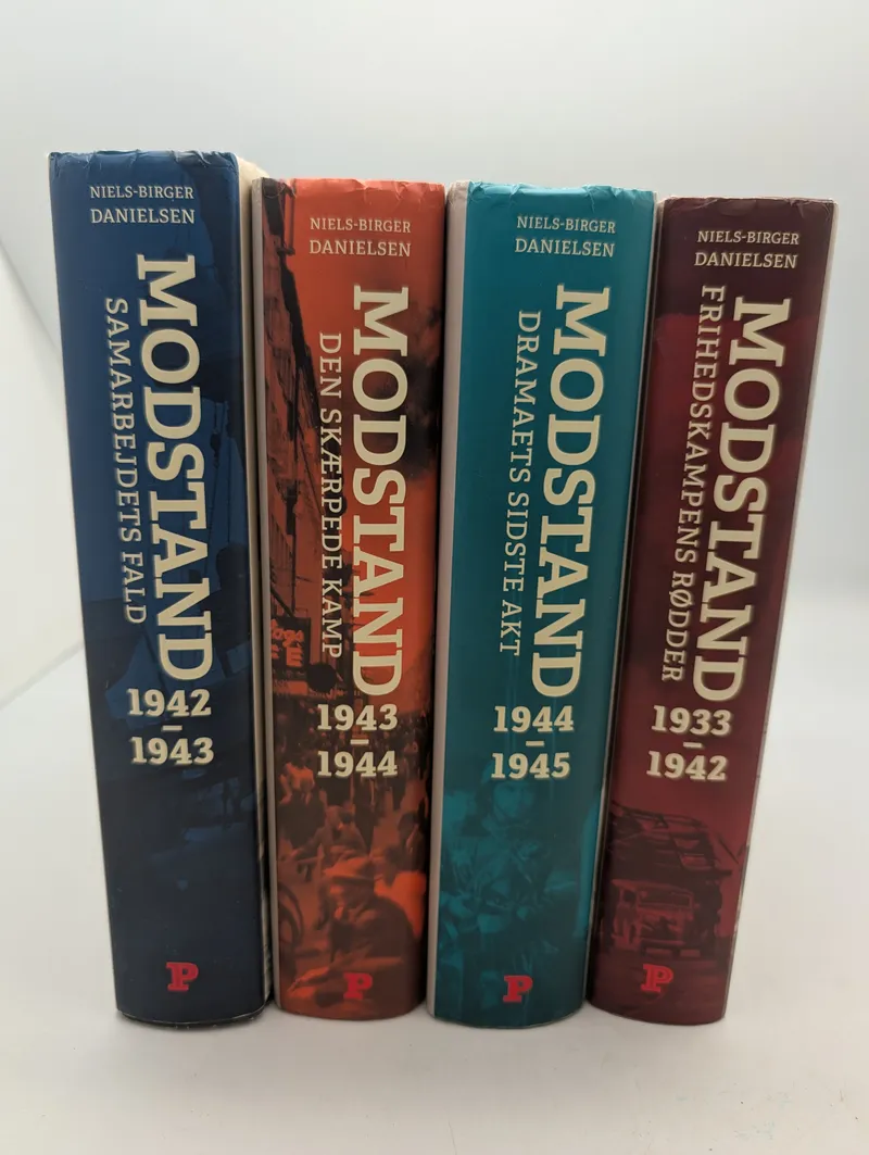 Niels-Birger Danielsen Modstand Book Series, 4 Volumes