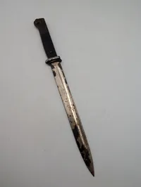 Tysk Mauser K98 Bajonet med trægreb