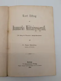 Fr. Resen Steenstrup: Kort Udtog af Danmarks Militairgeografi (1890)