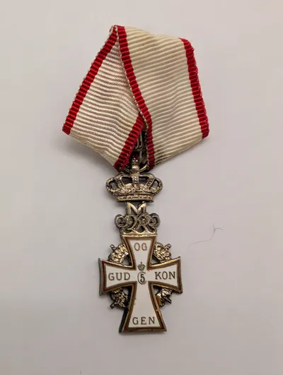 Dansk Dannebrogorden Ridderkors i Miniature