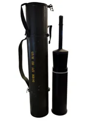 Dansk 84 mm Eksercerpatron Hu M/65 til Carl Gustaf Dysekanon med Transportrør