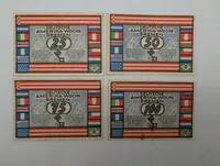 Deutsche Amerika-Woche Bremen nødpenge-sæt (25, 50, 75, 100)