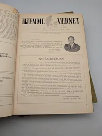 Hjemmeværnet Tidsskrift, fire indbundne årgange 1956-1959