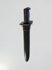Amerikansk M1 Garand Bajonet med M7 Skede