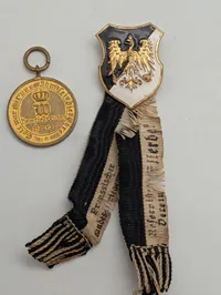 Tysk krigsmindemedalje 1870-1871 og Preussisk veteranemblem