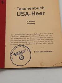 Tysk militær manual, Taschenbuch USA-Heer, 5. udgave, marts 1944