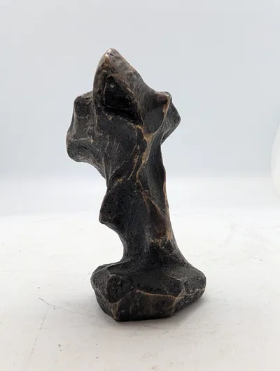 Abstract Bronze Figural Sculpture in the Style of Henry Moore