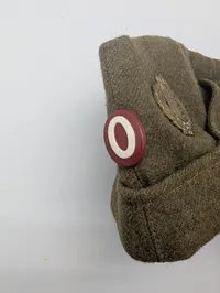 Danish Army M/58 Field Side Cap with Brass Crown Emblem