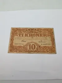 Danmark 10 Kroner 1913, Nationalbanken i Kjøbenhavn