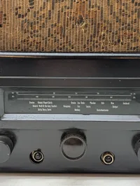 Deutscher Kleinempfänger DKE38 rørradio i bakelit