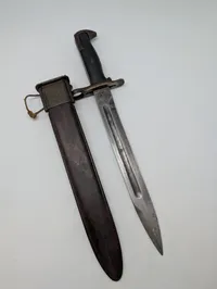 U.S. M1 Bayonet by Utica Cutlery with Danish HTK Scabbard