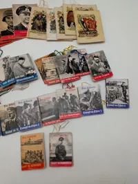 Samling af tyske Winterhilfswerk (WHW) miniaturebøger, 1930'erne/40'erne