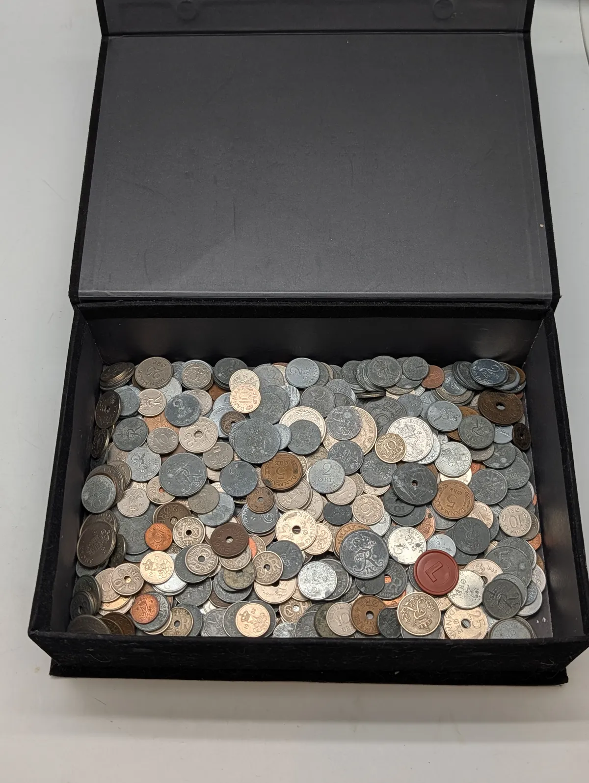 Collection of Vintage Danish Øre and Krone Coins 