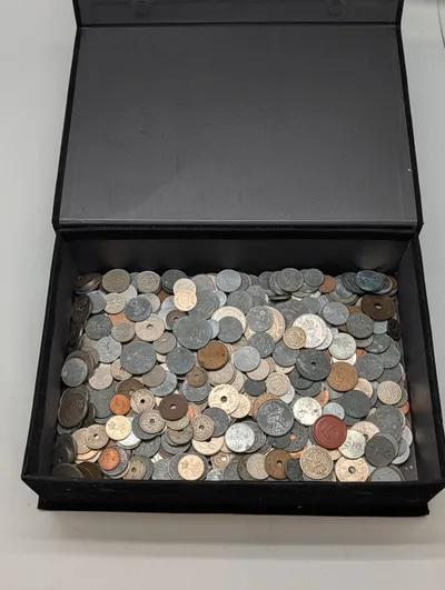 Collection of Vintage Danish Øre and Krone Coins 