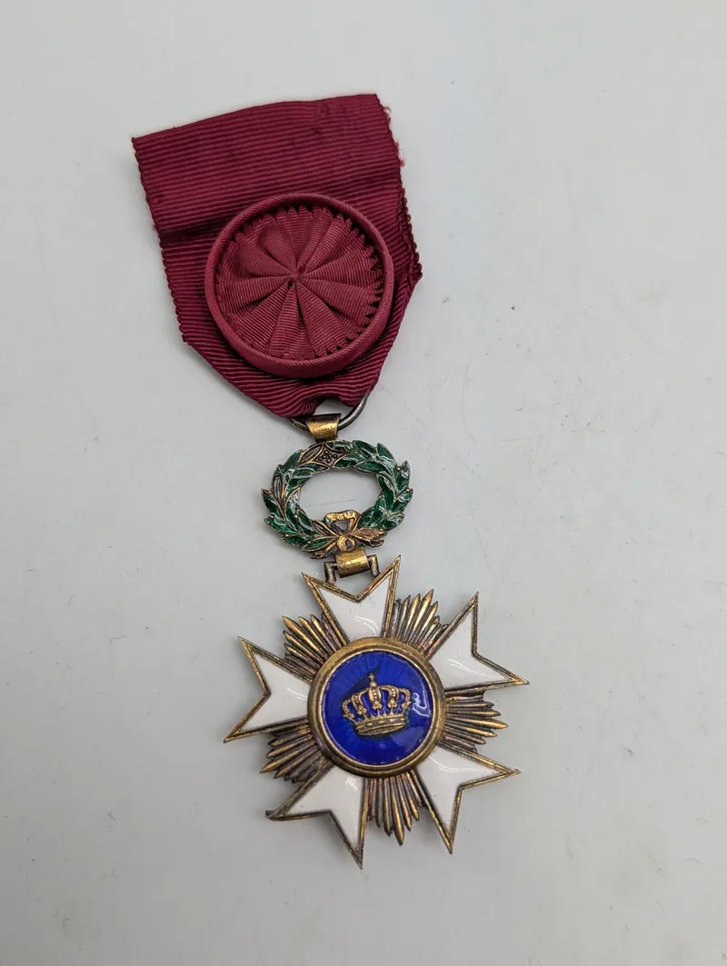 Belgien, Leopold II's Orden, Officerskors med roset