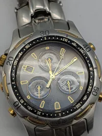 INEX Alarm Chronograph 100M Herreur i Rustfrit Stål