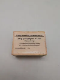 Norsk Sprængstofindustri A/S 200 g sprænglegeme m. 1947