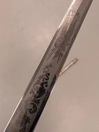 Amerikansk Model 1860 Officer's Sabel med Skede