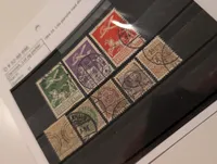 Danmark Frimærkesamling 1864-1925, Luftpost og Avisporto